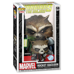 Pop Comic Cover! Marvel: Guardians of the Galaxy - Rocket Raccoon (Exc)