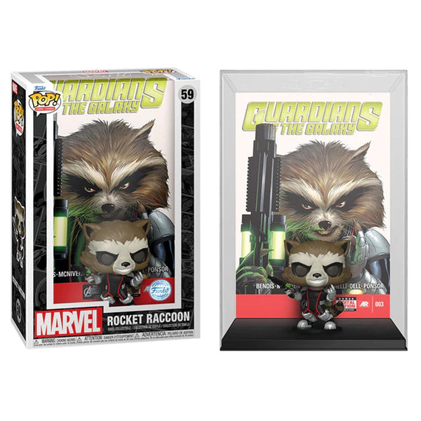 Pop Comic Cover! Marvel: Guardians of the Galaxy - Rocket Raccoon (Exc)