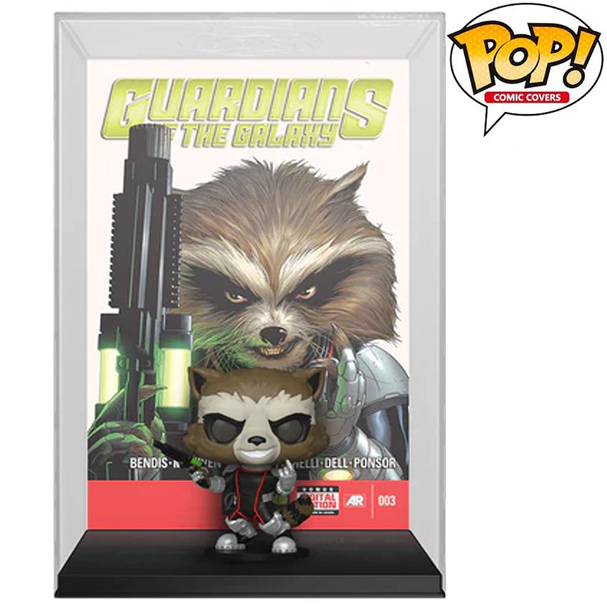 Pop Comic Cover! Marvel: Guardians of the Galaxy - Rocket Raccoon (Exc)