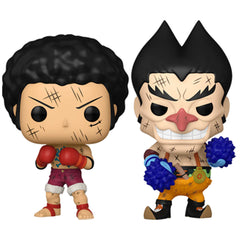 Pop! Animation: One Piece - Luffy and Foxy 2pk  w/chase (Exc)