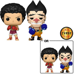 Pop! Animation: One Piece - Luffy and Foxy 2pk  w/chase (Exc)
