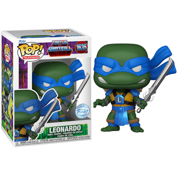 Pop! Tv: Teenage Mutant Ninja TurtlexMOTU - Leo (Eternia Armor)