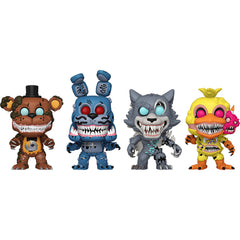 Pop! Games: Five Nights at Freddys - Twisted Ones 4pk (EMEA)(GW)(Exc)