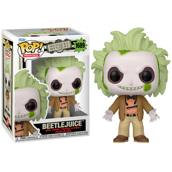 Pop! Movies: Beetlejuice 2 - Beetlejuice in Cardigan w/chase