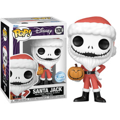 Pop! Disney: The Nightmare Before Christmas - Santa Jack with Jackolantern (Exc)