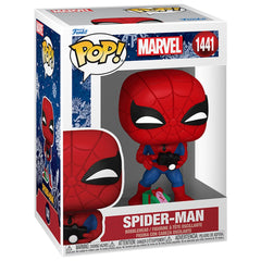 Pop! Marvel: Spiderman - Marvel: Spiderman with Open Gift