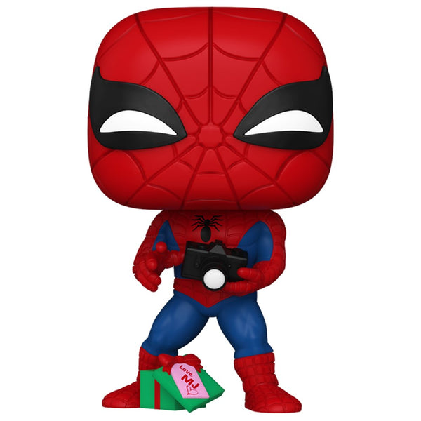 Pop! Marvel: Spiderman - Marvel: Spiderman with Open Gift