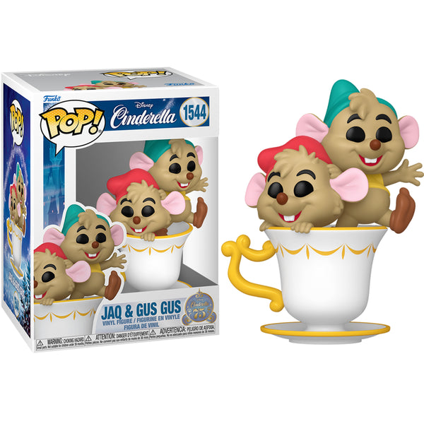 Pop! Disney: Cinderellas 75th - Jaq and Gus in Cup