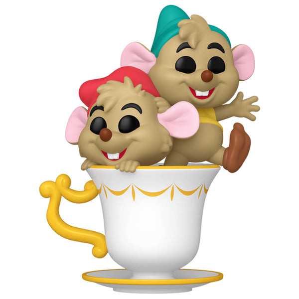 Pop! Disney: Cinderellas 75th - Jaq and Gus in Cup