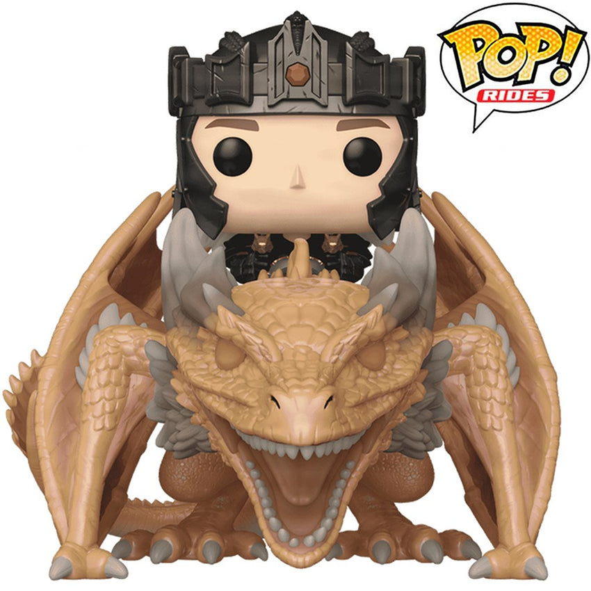 Pop Rides! Tv: House of the Dragon S4 - Aegon Targaryen w/Sunfyre