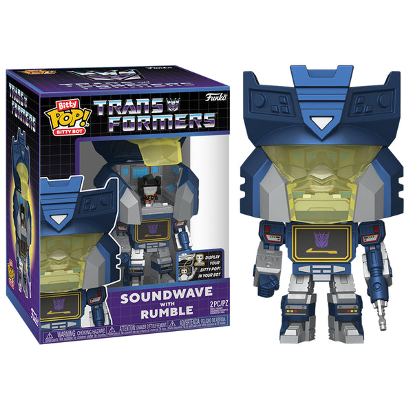 Bitty Bot! Movies: Transformer - Soundwave