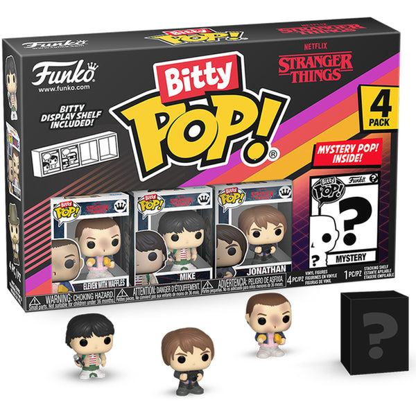 Bitty Pop! Tv: Stranger Things - Eleven 4pk - Fandom