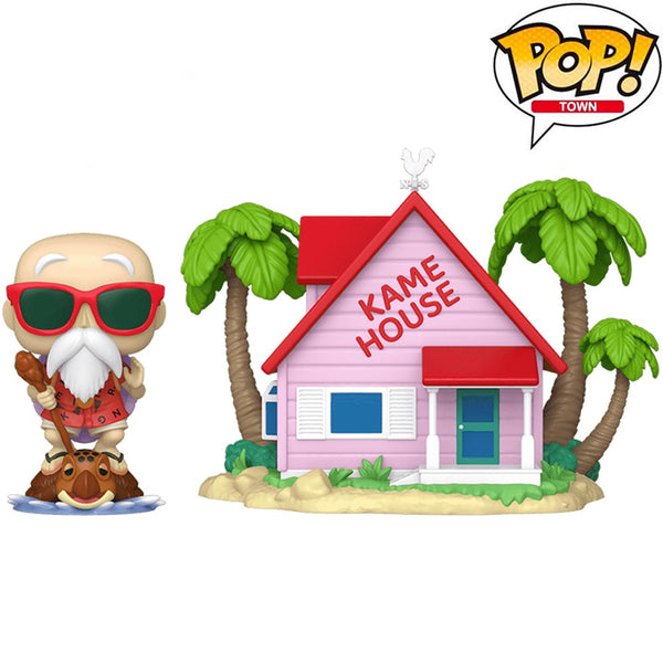 Pop Town! Animation: Dragon Ball Z - Kame House w/ Master Roshi