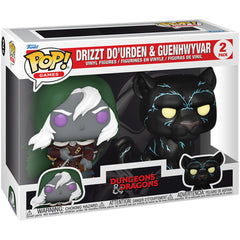 Pop! Games: Dungeons & Dragons S2 - Drizzt and Guenhwyvar 2PK