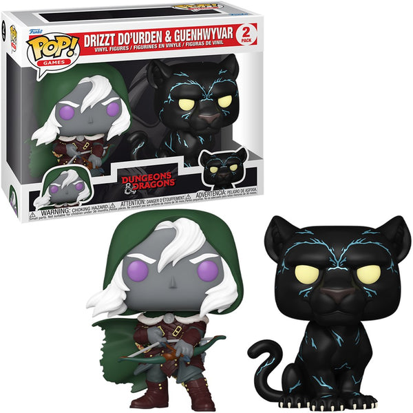 Pop! Games: Dungeons & Dragons S2 - Drizzt and Guenhwyvar 2PK