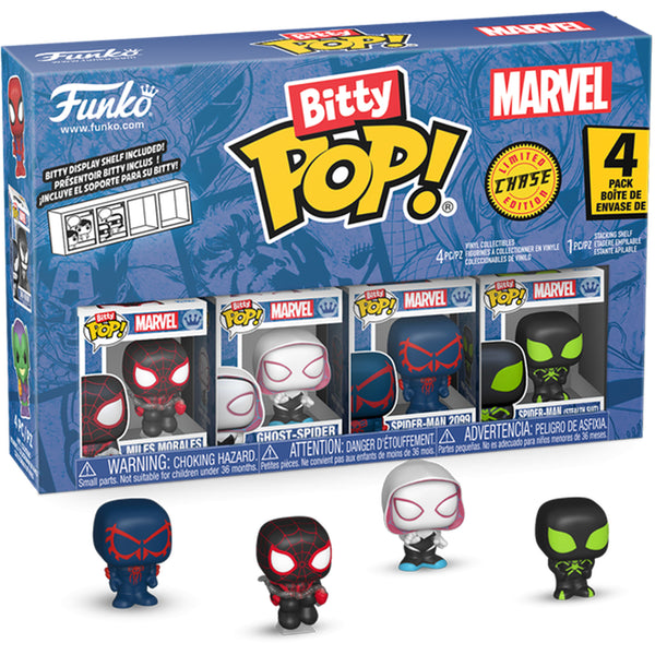 Bitty Pop! Marvel: Spider-Man - Miles Morales 4pk