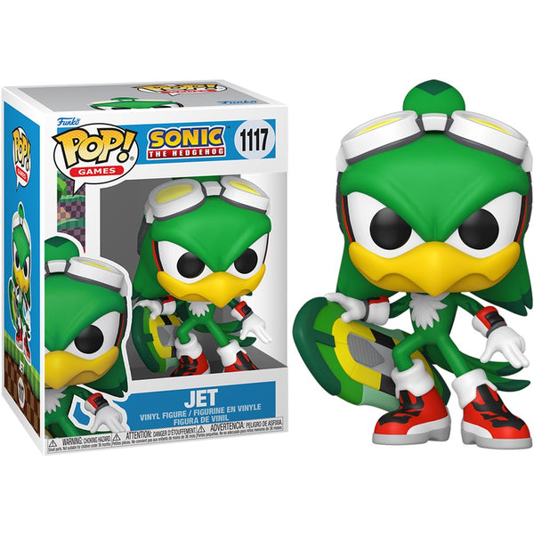 Pop! Games: Sonic - Jet The Hawk with Board
