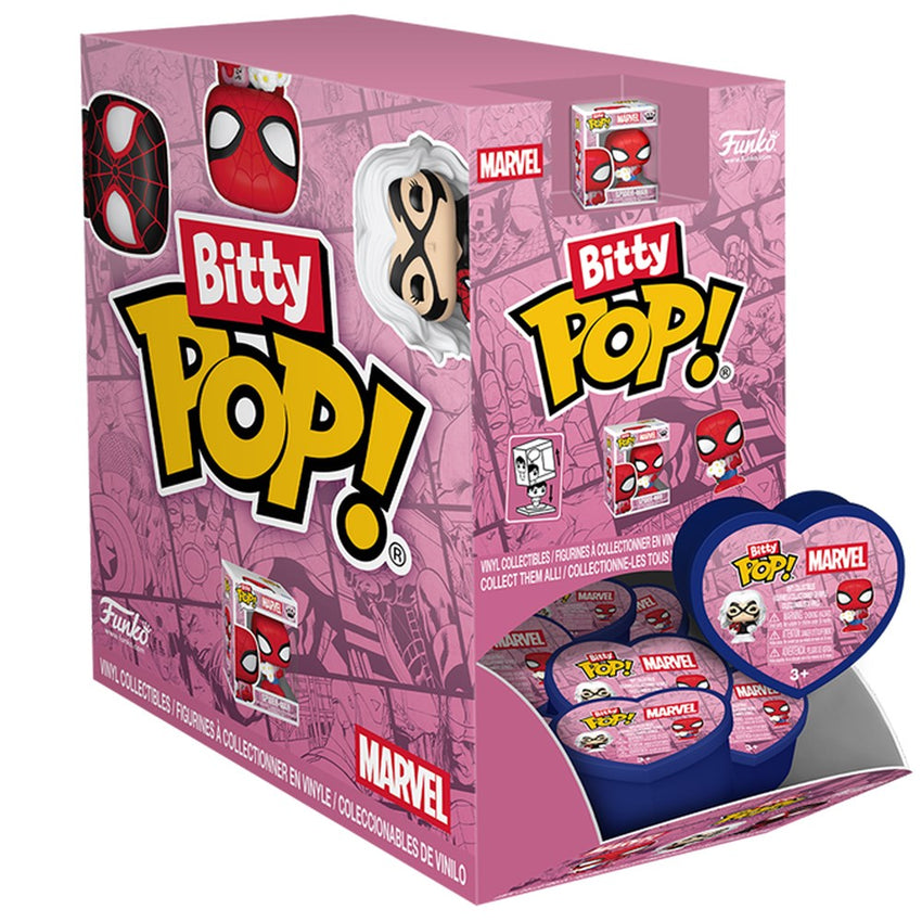 Bitty Pop! : Spider-man Val Singles 24pc PDQ