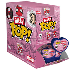 Bitty Pop! : Spider-man Val Singles 24pc PDQ