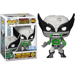 Pop! Marvel: Zombies - Wolverine (B&W) (Gw) (Exc)