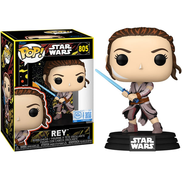 Pop! Star Wars: The Force Awakens - Rey (Retro)(Exc)