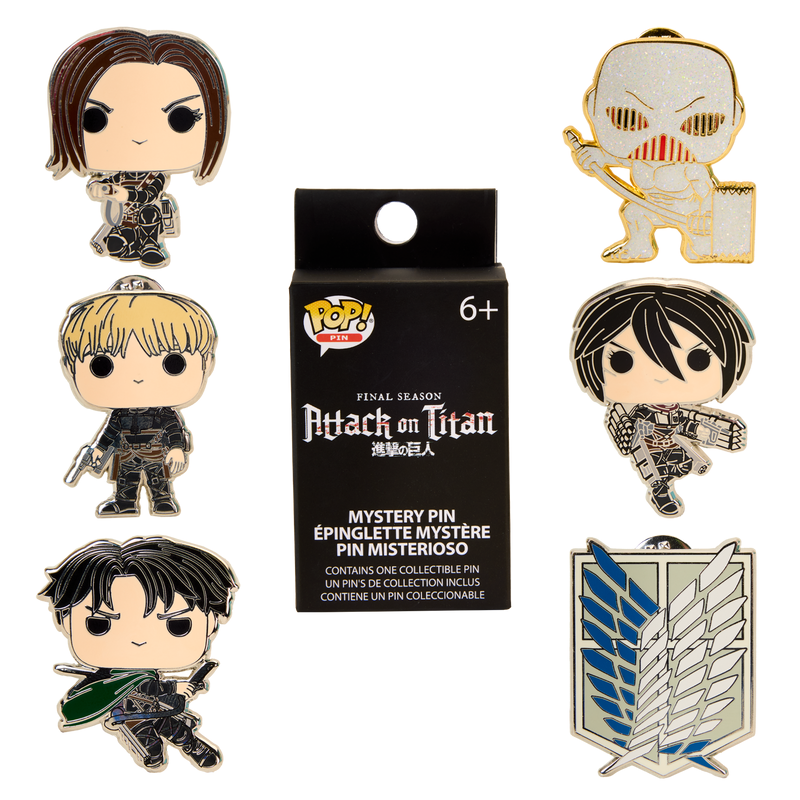 Loungefly! Blind Box Pin: Attack on Titan S4 Characters