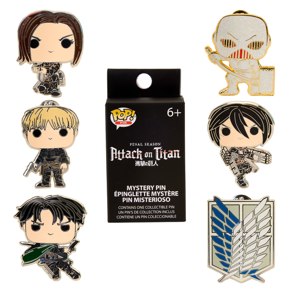 Loungefly! Blind Box Pin: Attack on Titan S4 Characters