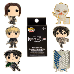 Loungefly! Blind Box Pin: Attack on Titan S4 Characters