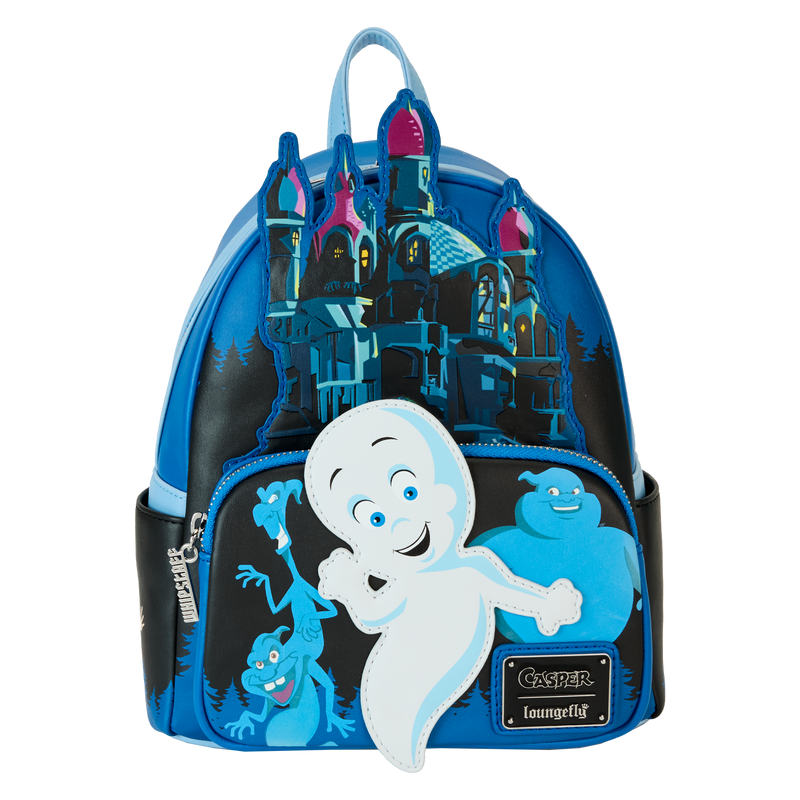 Loungefly! Leather: Universal Casper the Friendly Ghost Halloween Mini Backpack