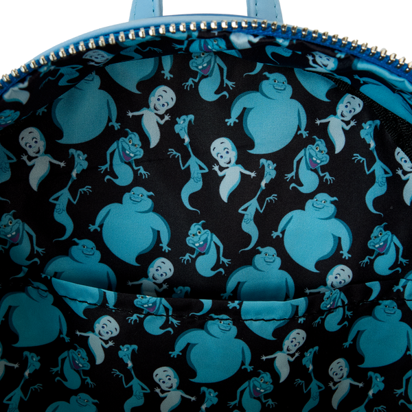 Loungefly! Leather: Universal Casper the Friendly Ghost Halloween Mini Backpack