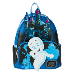 Loungefly! Leather: Universal Casper the Friendly Ghost Halloween Mini Backpack
