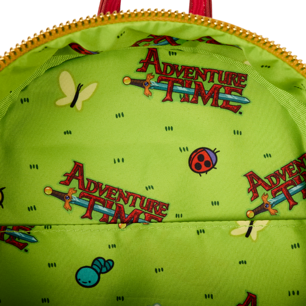 Loungefly! Leather: Warner Bothers Adventure Time Jake Mini Backpack