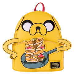 Loungefly! Leather: Warner Bothers Adventure Time Jake Mini Backpack
