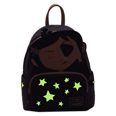 Loungefly! Leather: Laika Coraline Stars Cosplay Mini Backpack