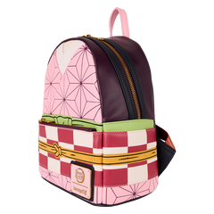 Loungefly! Leather: Aniplex Inc Demon Slayer Nezuko Kamado Outfit Mini Backpack