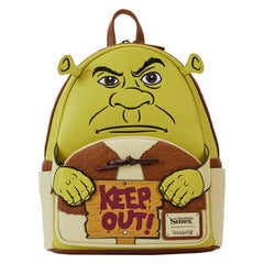 Loungefly! Leather: Dreamworks Shrek Keep Out Cosplay Mini Backpack