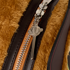 Loungefly! Leather: Dreamworks Shrek Puss In Boots Cosplay Mini Backpack