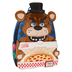 Loungefly! Leather: Five Nights at Freddy Mini Backpack