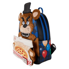 Loungefly! Leather: Five Nights at Freddy Mini Backpack