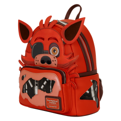 Loungefly! Leather: NYCC Five Nights At Freddy'S Foxy Mini Backpack