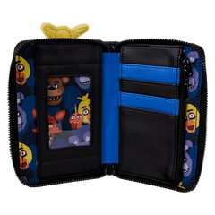 Loungefly! Wallet: Five Nights at Freddy Zip Around Wallet