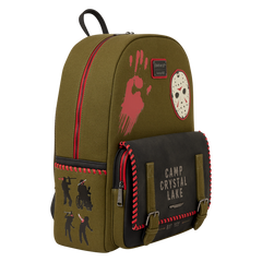 Loungefly! Leather: Warner Brothers Friday the 13Th Full Size Backpack
