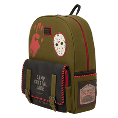 Loungefly! Leather: Warner Brothers Friday the 13Th Full Size Backpack