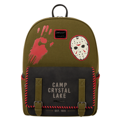 Loungefly! Leather: Warner Brothers Friday the 13Th Full Size Backpack