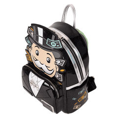 Loungefly! Leather: Hasbro Monopoly Pennybags Mini Backpack