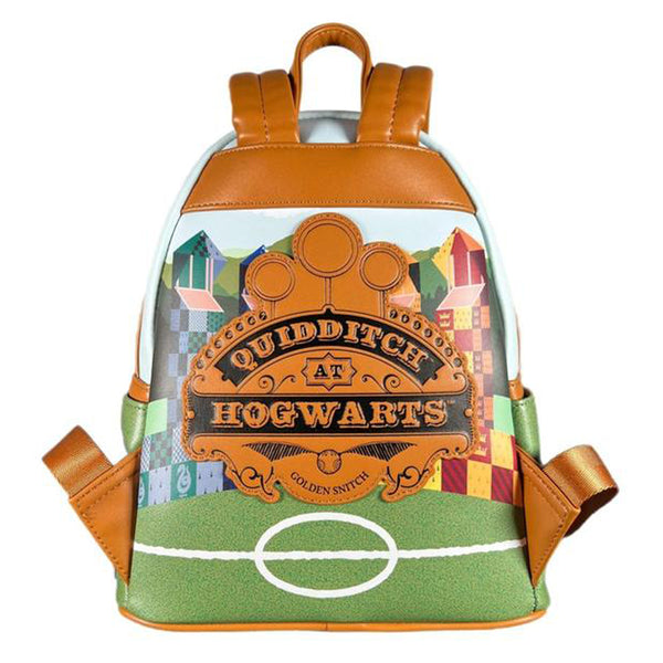 Loungefly! Leather: Harry Potter Quidditch Mini Backpack