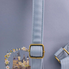 Loungefly! Leather: Harry Potter Hermione Books & Flowers Mini Backpack