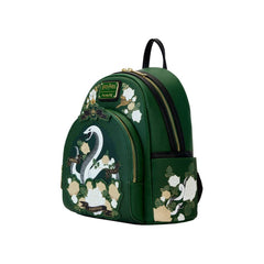 Loungefly! Leather: Harry Potter Slytherin House Tattoo Mini Backpack