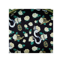 Loungefly! Leather: Harry Potter Slytherin House Tattoo Mini Backpack