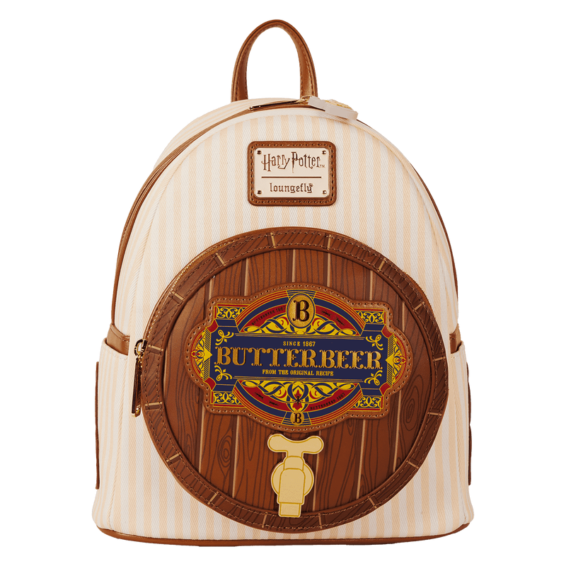 Loungefly! Leather: Harry Potter Butter Beer Mini Backpack